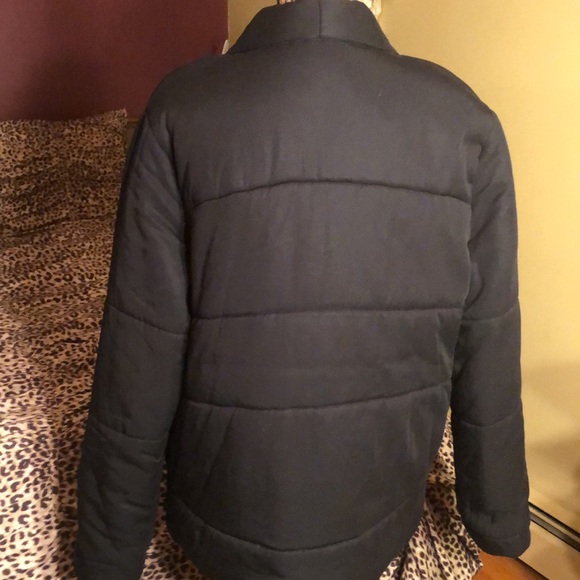 URBAN OUTFITTERS Quilted Zip Up Puffer Jacket Coat - Picture 4 of 10